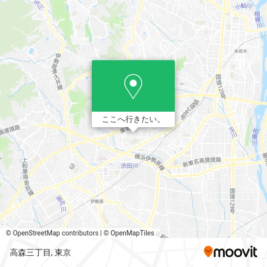 高森三丁目地図