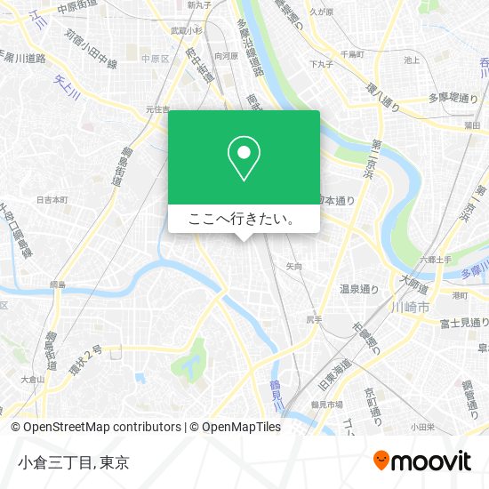 小倉三丁目地図