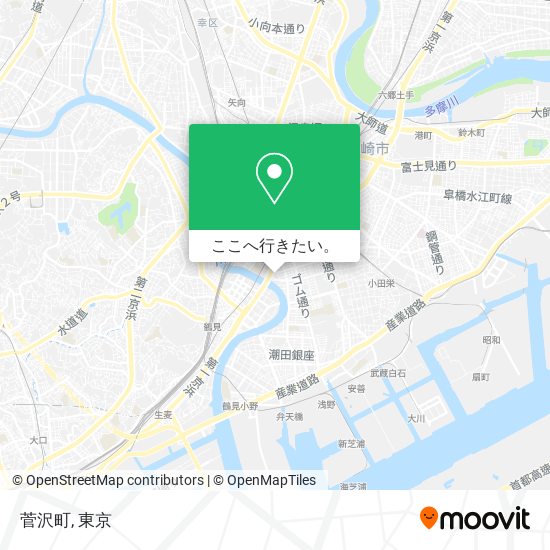 菅沢町地図