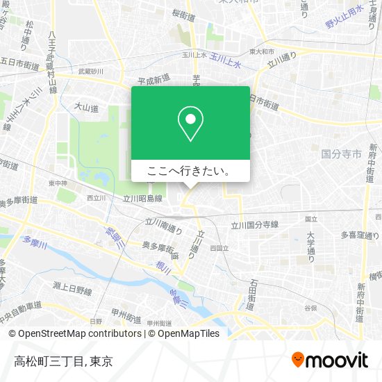 高松町三丁目地図