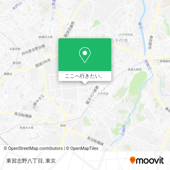 東習志野八丁目地図