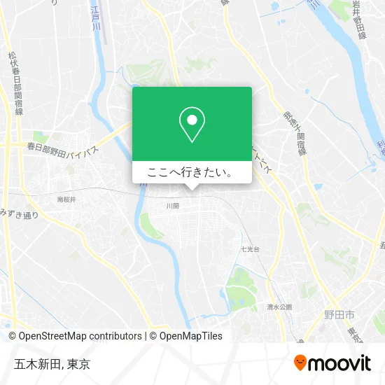 五木新田地図