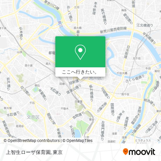 上智生ローザ保育園地図