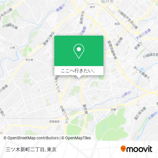 三ツ木新町二丁目地図