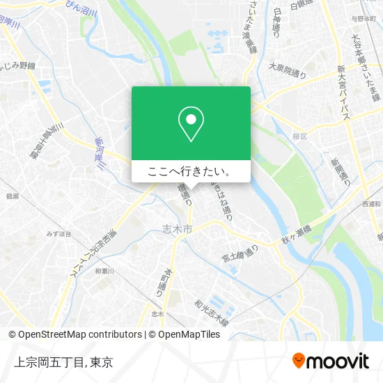 上宗岡五丁目地図