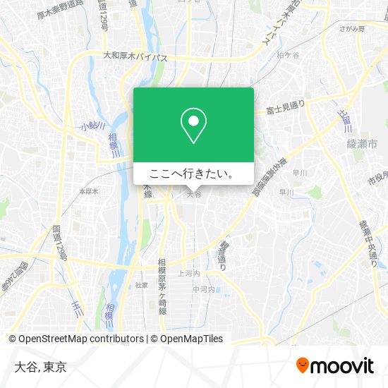 大谷地図