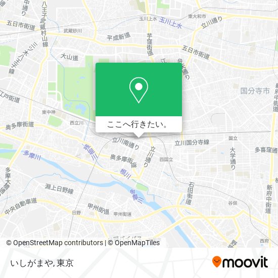 いしがまや地図