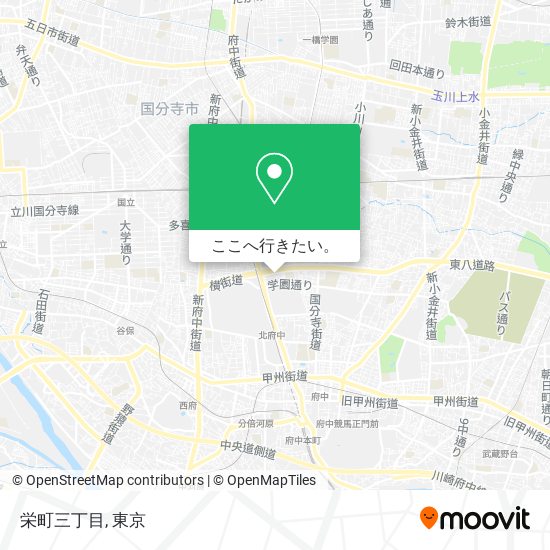 栄町三丁目地図