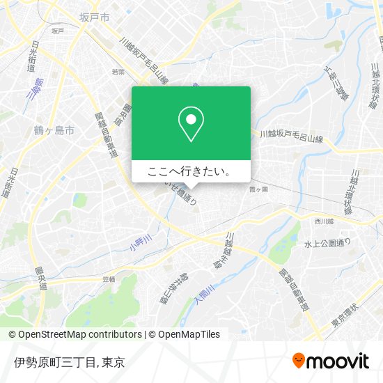 伊勢原町三丁目地図