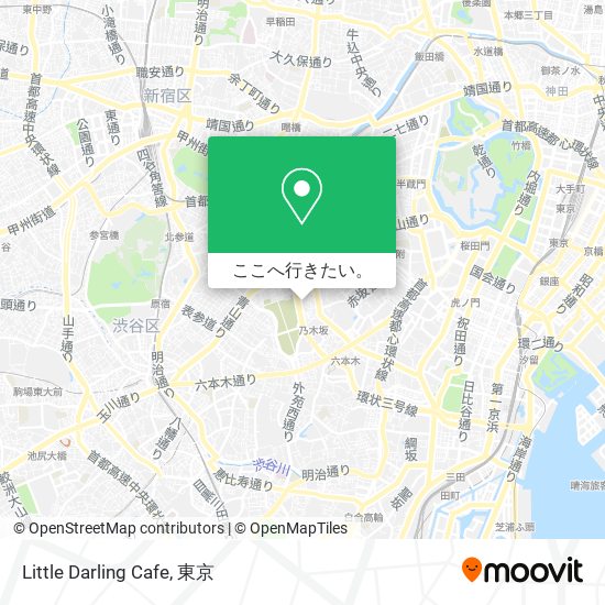 Little Darling Cafe地図
