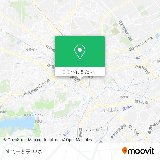 すてーき亭地図