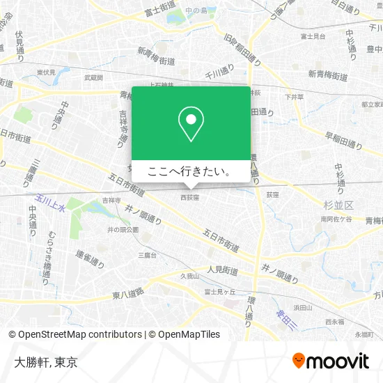 大勝軒地図