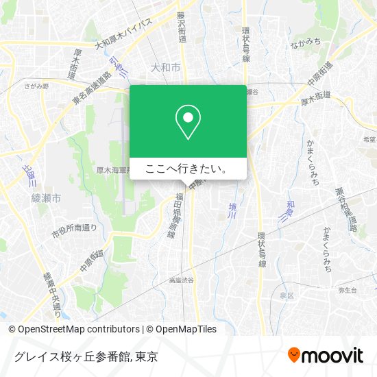 グレイス桜ヶ丘参番館地図