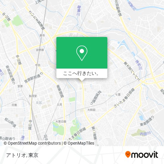 アトリオ地図