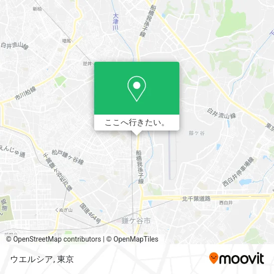 ウエルシア地図