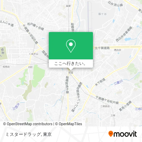 ミスタードラッグ地図