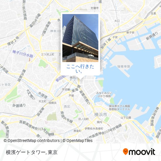 横濱ゲートタワー地図
