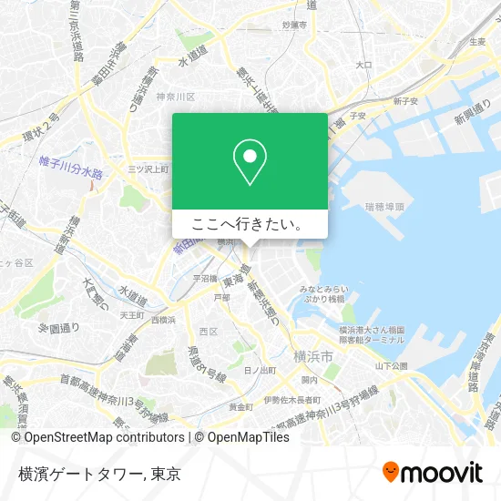 横濱ゲートタワー地図