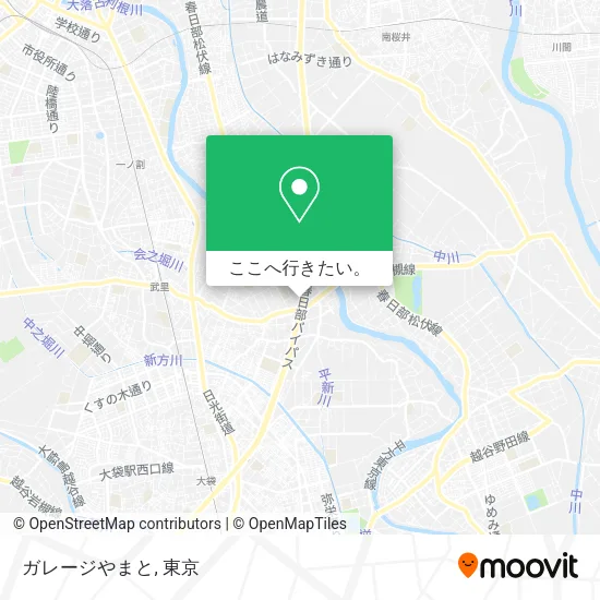 ガレージやまと地図