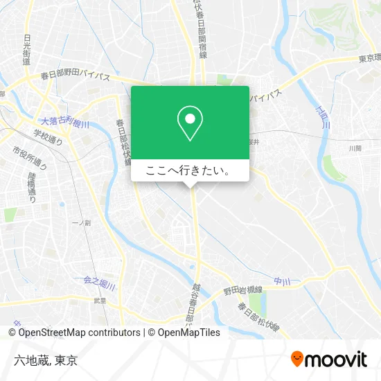 六地蔵地図