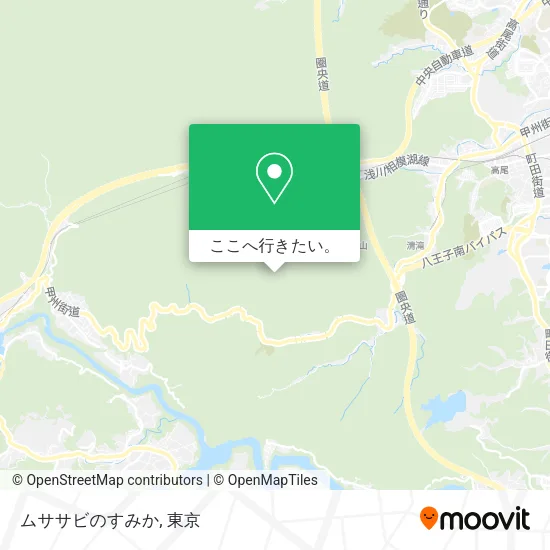 ムササビのすみか地図