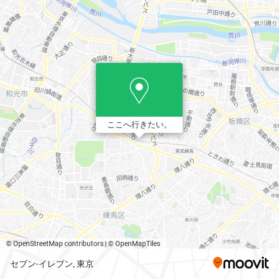 セブン-イレブン地図