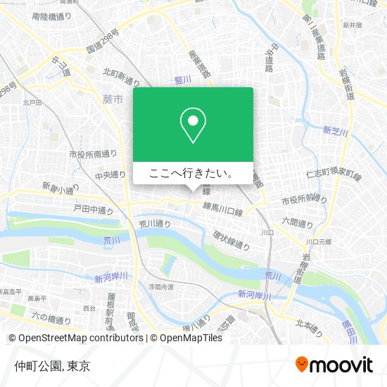 仲町公園地図