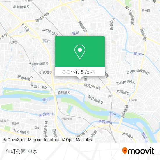 仲町公園地図