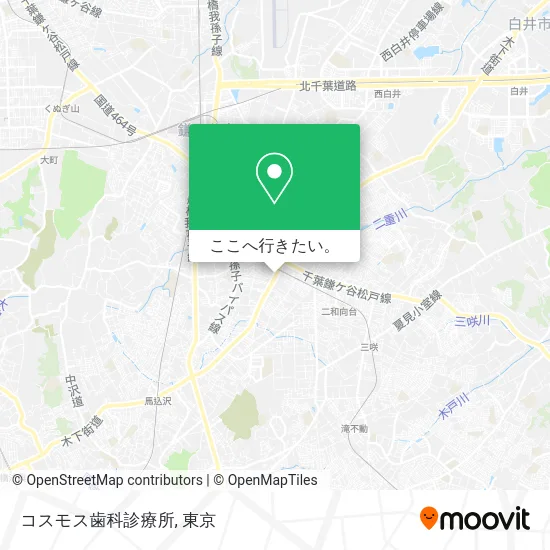 コスモス歯科診療所地図