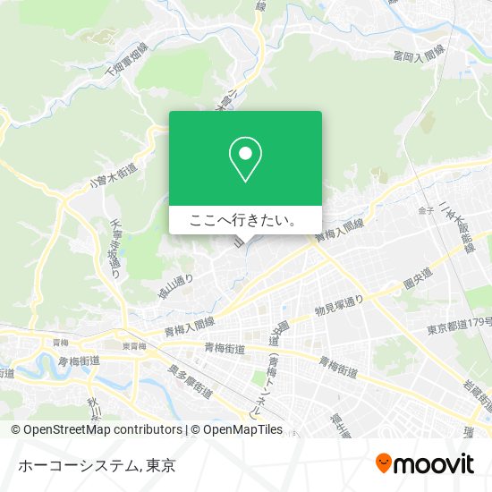 ホーコーシステム地図