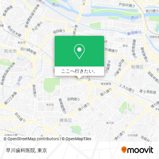 早川歯科医院地図
