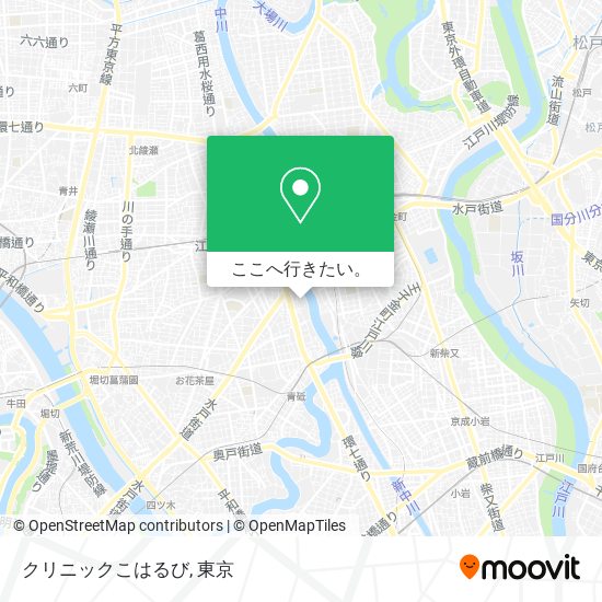 クリニックこはるび地図