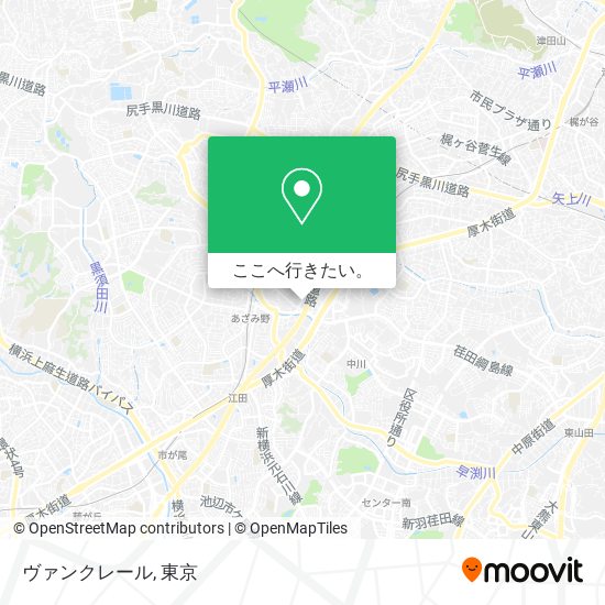 ヴァンクレール地図