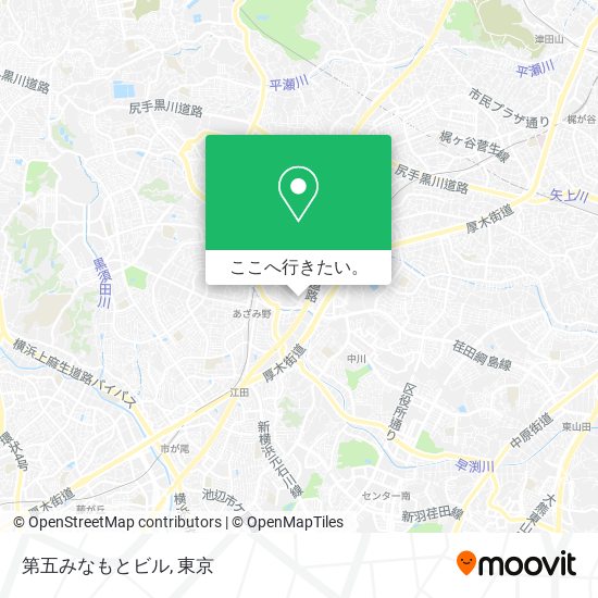 第五みなもとビル地図