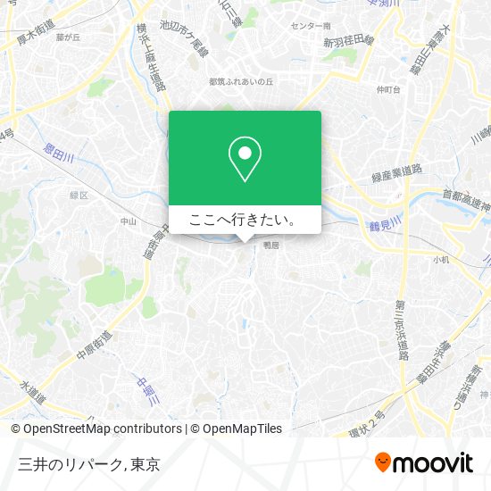 三井のリパーク地図