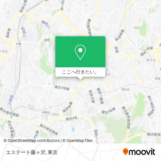 エステート藤ヶ沢地図