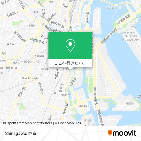 Shinagawa地図
