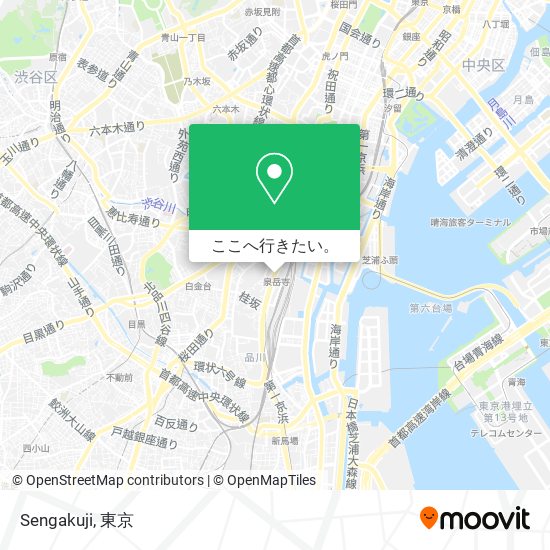 Sengakuji地図