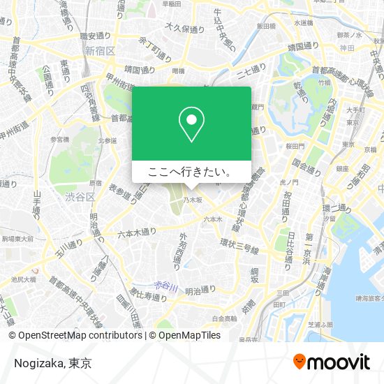 Nogizaka地図