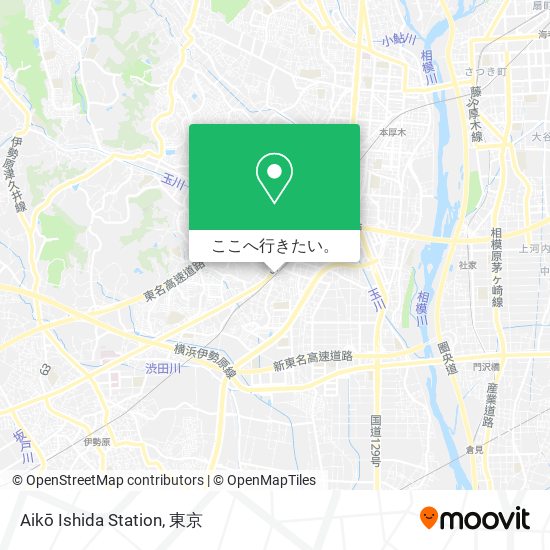 Aikō Ishida Station地図