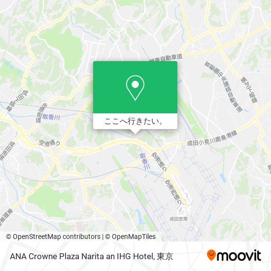 ANA Crowne Plaza Narita an IHG Hotel地図
