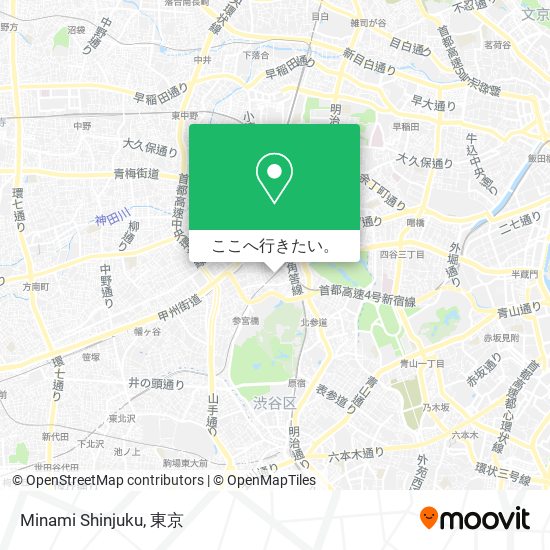 Minami Shinjuku地図