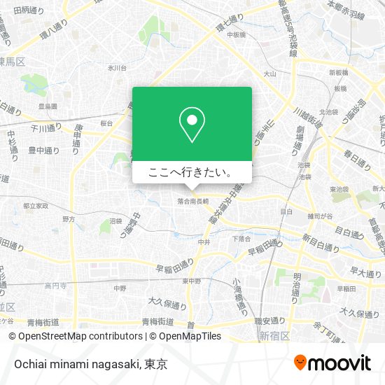Ochiai minami nagasaki地図