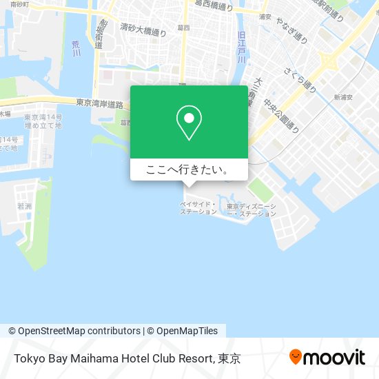 Tokyo Bay Maihama Hotel Club Resort地図