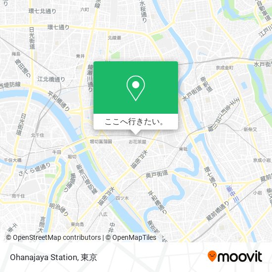Ohanajaya Station地図