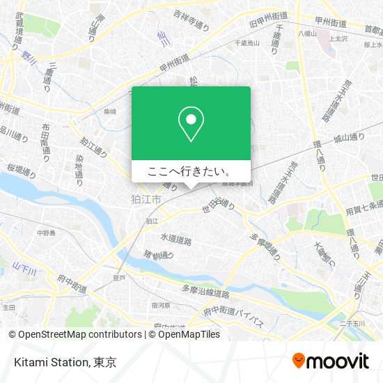 Kitami Station地図