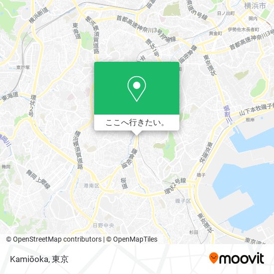 Kamiōoka地図