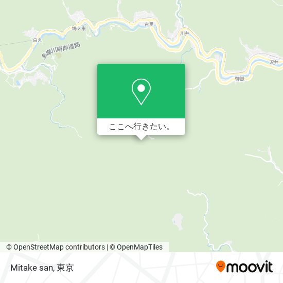 Mitake san地図