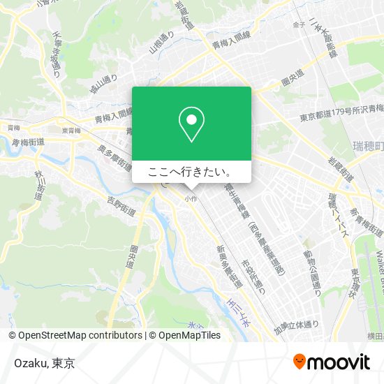 Ozaku地図