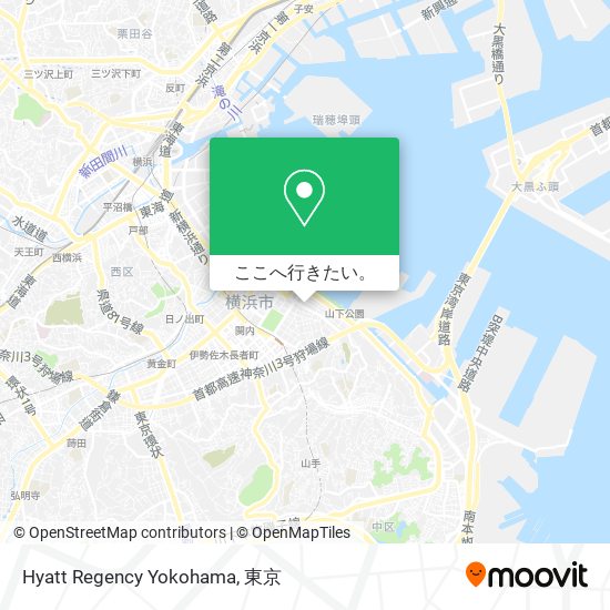 Hyatt Regency Yokohama地図